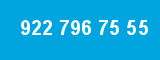 922 796 75 55 922 796 75 55